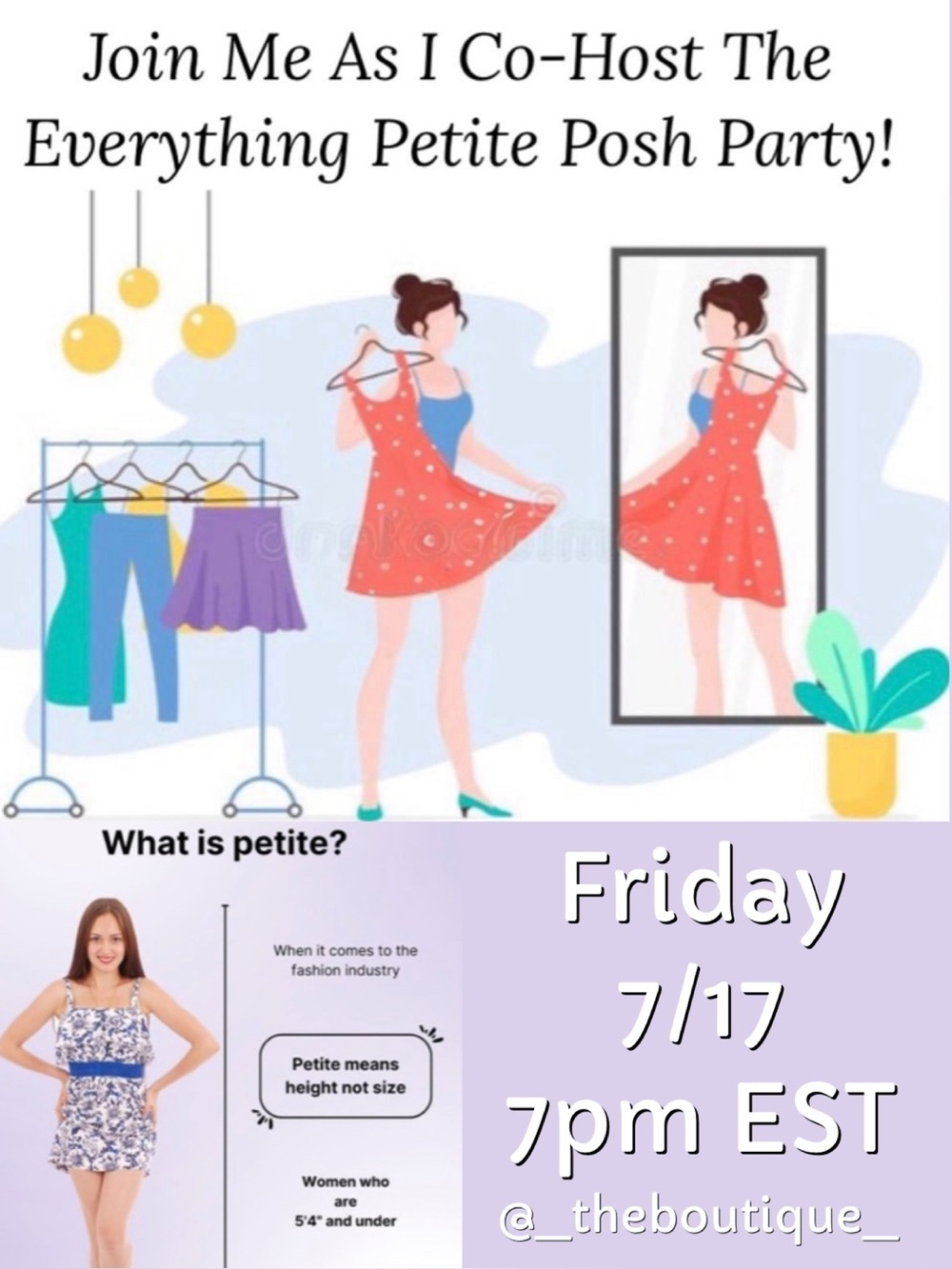 Surprise! I’m Hosting the Everything Petite Posh Party!🎉